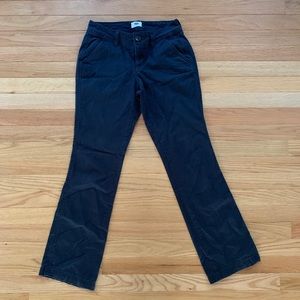 Navy, Chino, Petite Pants, Size 0